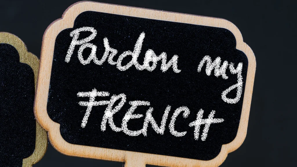 ¿De dónde proviene la expresión Pardon my French?