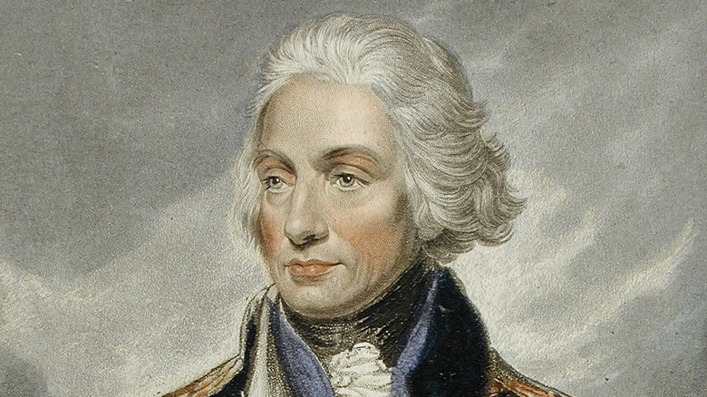 Retrato de Horatio Nelson con uniforme naval