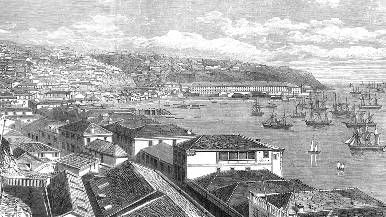 Imagen de un puerto en Bolivia