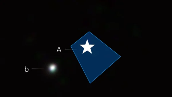 Imagen del telescopio Hubble del cometa interestelar 3I/ATLAS