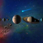Ilustración astronómica usada para un artículo sobre nuevas biosignaturas químicas en la búsqueda de vida fuera de la Tierra