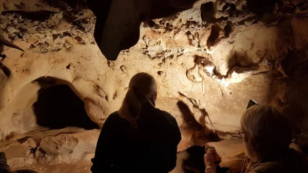 Grabados neandertales descubiertos en la cueva de La Roche-Cotard, Francia